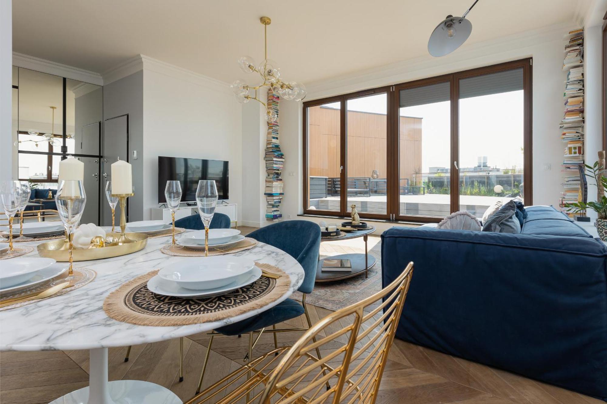 Royal Garden Apartment In Wilanow By Renters Prestige وارسو المظهر الخارجي الصورة